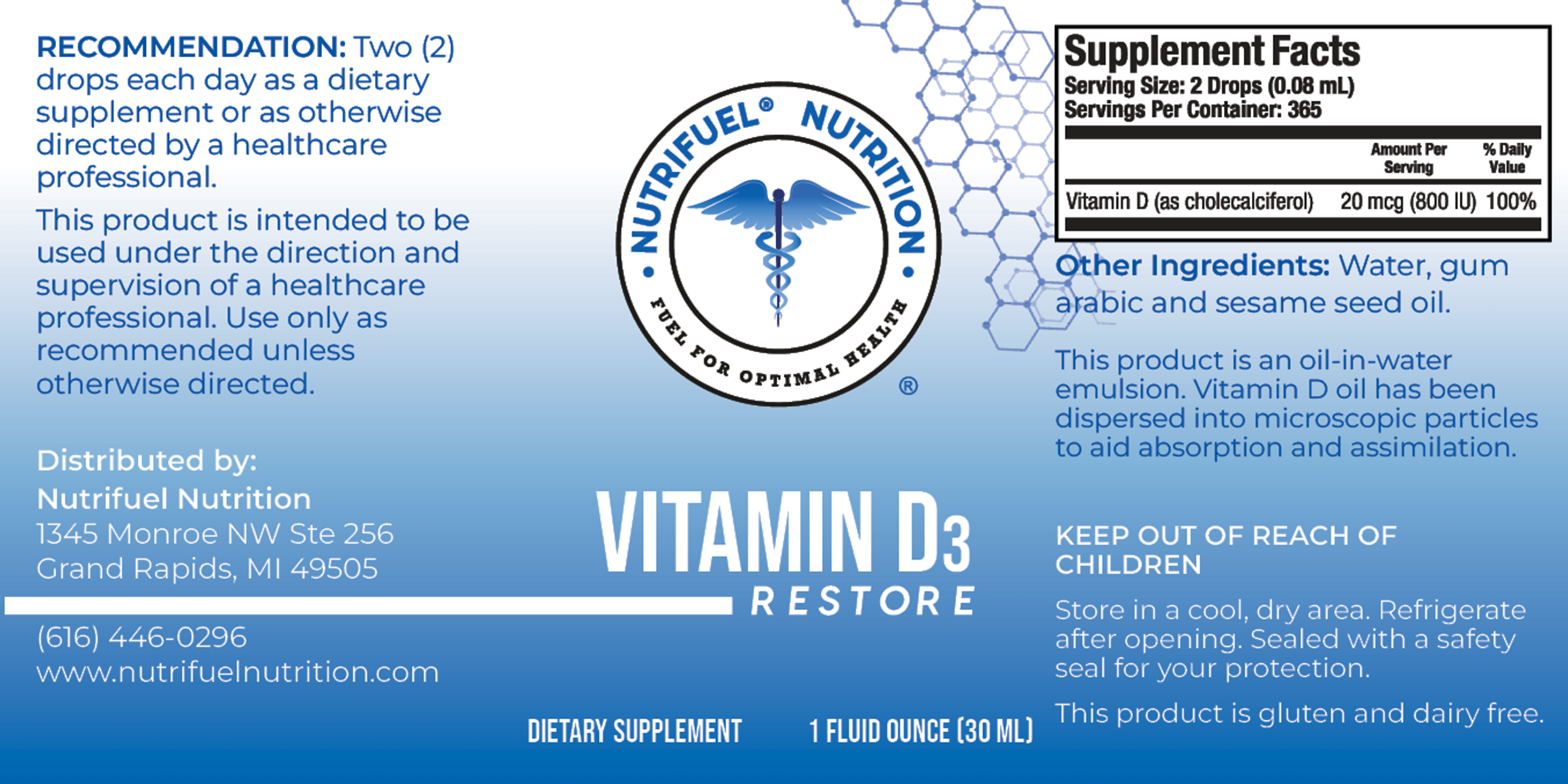 Vitamin D3 Restore